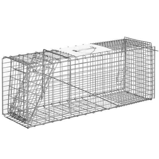 Outsunny Trampa Para Animales Vivos Plegable 81x26x34_0