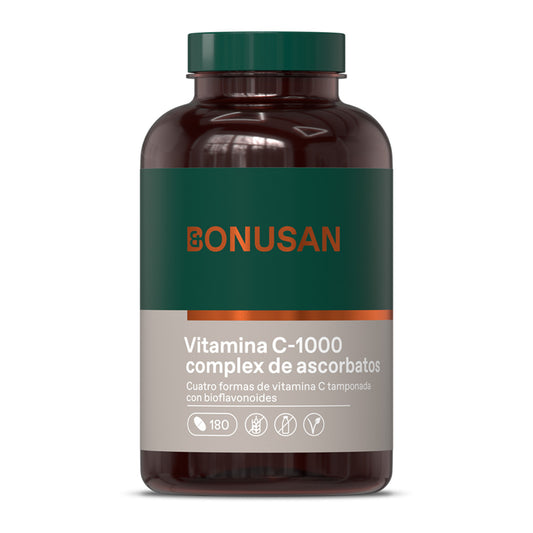 Vitamina C-1000 complex de ascorbatos, Bonusan 30