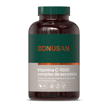 Vitamina C-1000 complejo de ascorbates Bonusan 90
