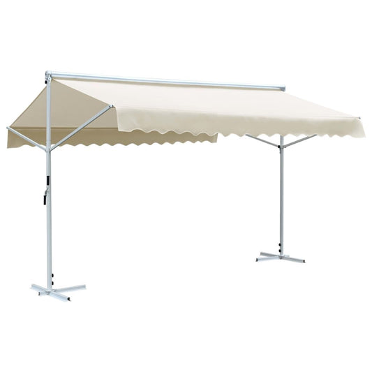 Vidaxl Toldo Independiente 4x3 M Color Crema_0