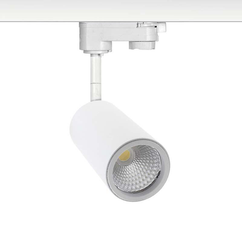 Foco Carril Monofásico Mini Cronolux Rail Led Blanco 9w, Blanco Cálido_1