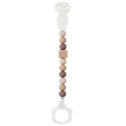 Pinza chupete  (con clip de chupete) Doukidou Azul-Blanco