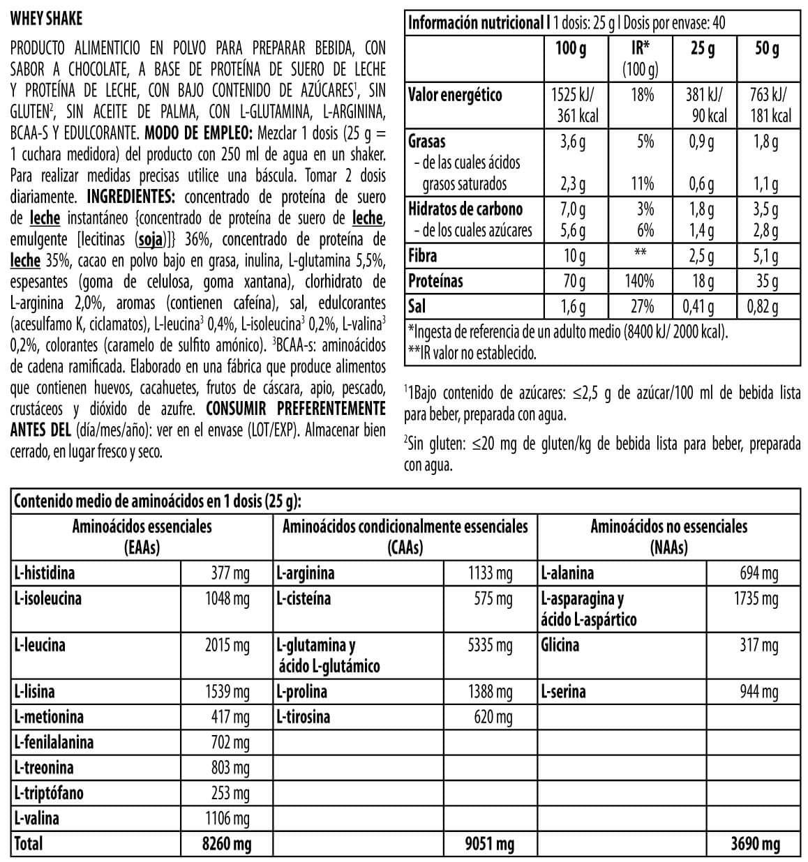 Whey Shake - 1kg - Chocolate - Proteina De Suero Whey - Biotech Usa_5