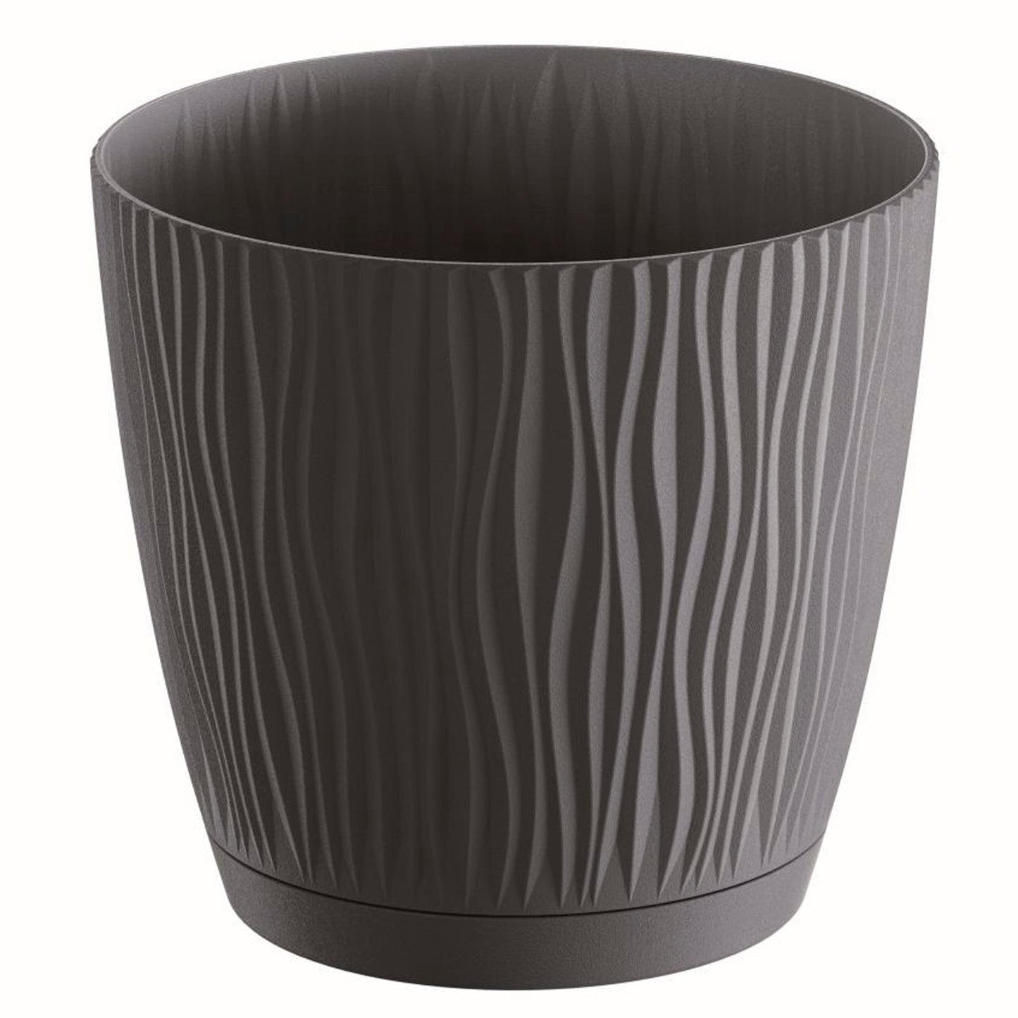 Maceta Sandy P, Dimensiones (mm) 282x282x260, Color Antracita_0