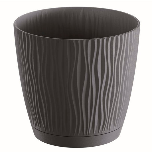 Maceta Sandy P, Dimensiones (mm) 282x282x260, Color Antracita_0