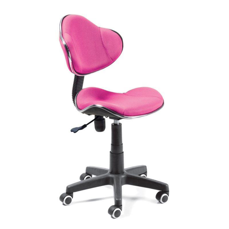 Silla De Estudio Juvenil Circus Resina, Rosa, 56 X 84-95,5 X 54_0