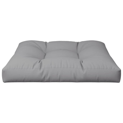 Vidaxl Cojín Para Sofá De Palets De Tela Gris 70x70x12 Cm_3