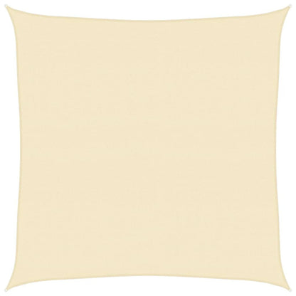 Vidaxl Toldo De Vela Crema Hdpe 160 G/m² 6x6 M_0