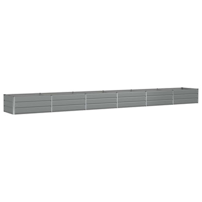 Jardinera Gris Claro 600 X 80 X 45 Cm Acero_0