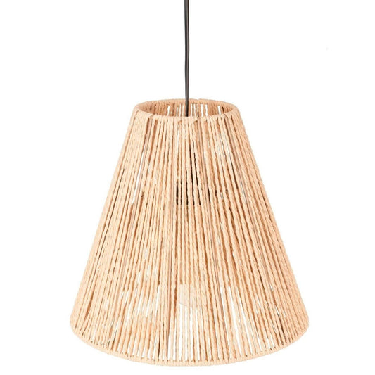 Well Home Lámpara De Techo De Suspensión De Cuerda Etnik Ø30x27cm_0