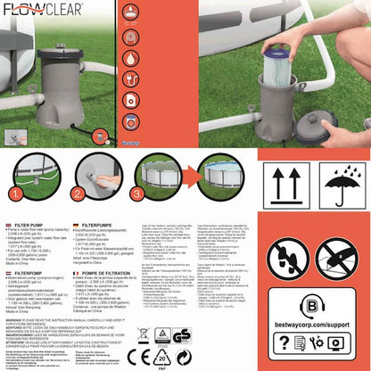 Bestway Depuradora De Piscina Flowclear 2006 L/h_5