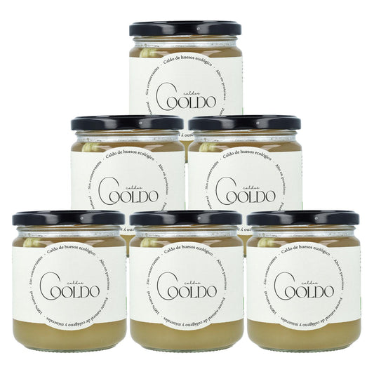 Pack x6 Caldo de huesos Cooldo 300 ml