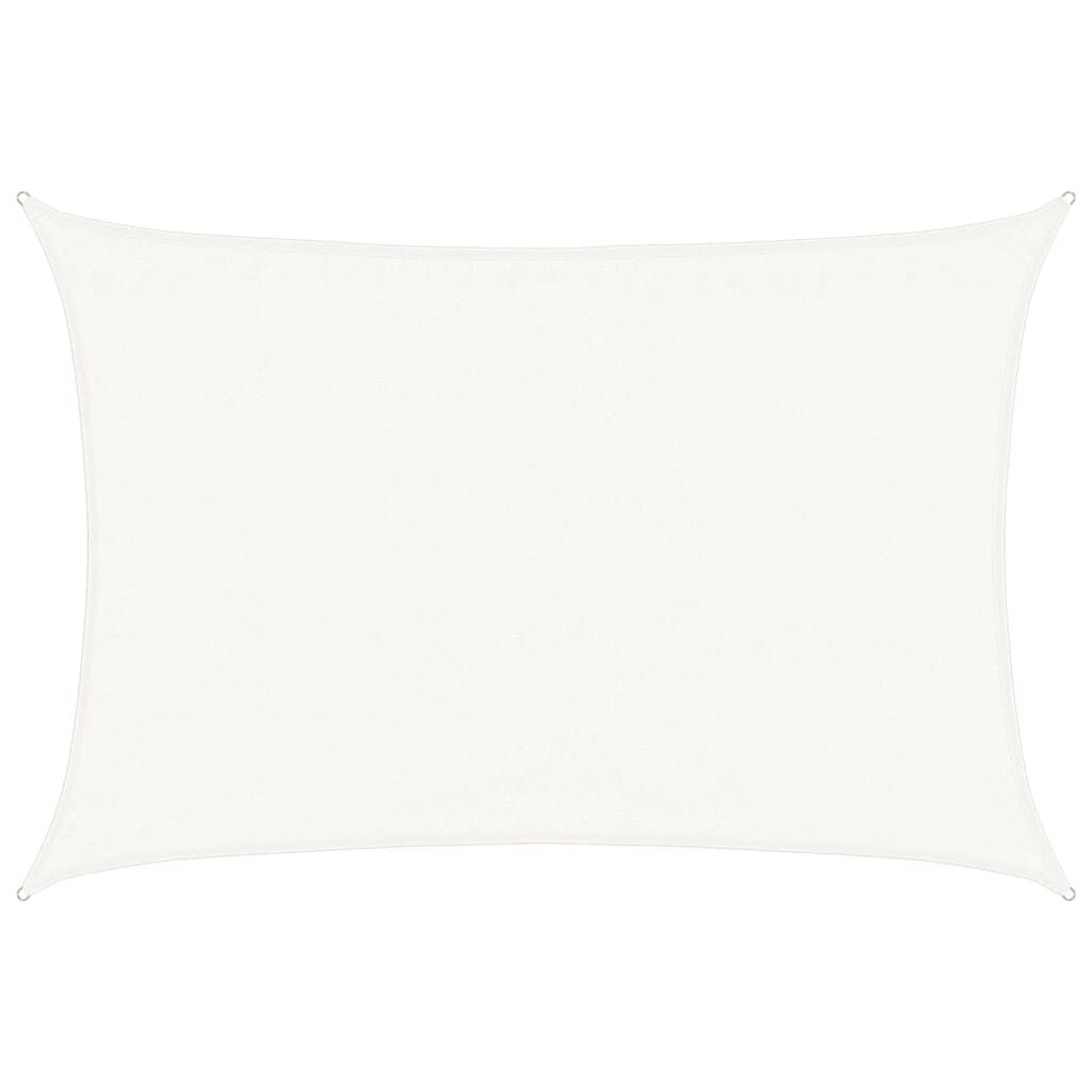 Vidaxl Toldo De Vela Blanco Hdpe 160 G/m² 3,5x5 M_0