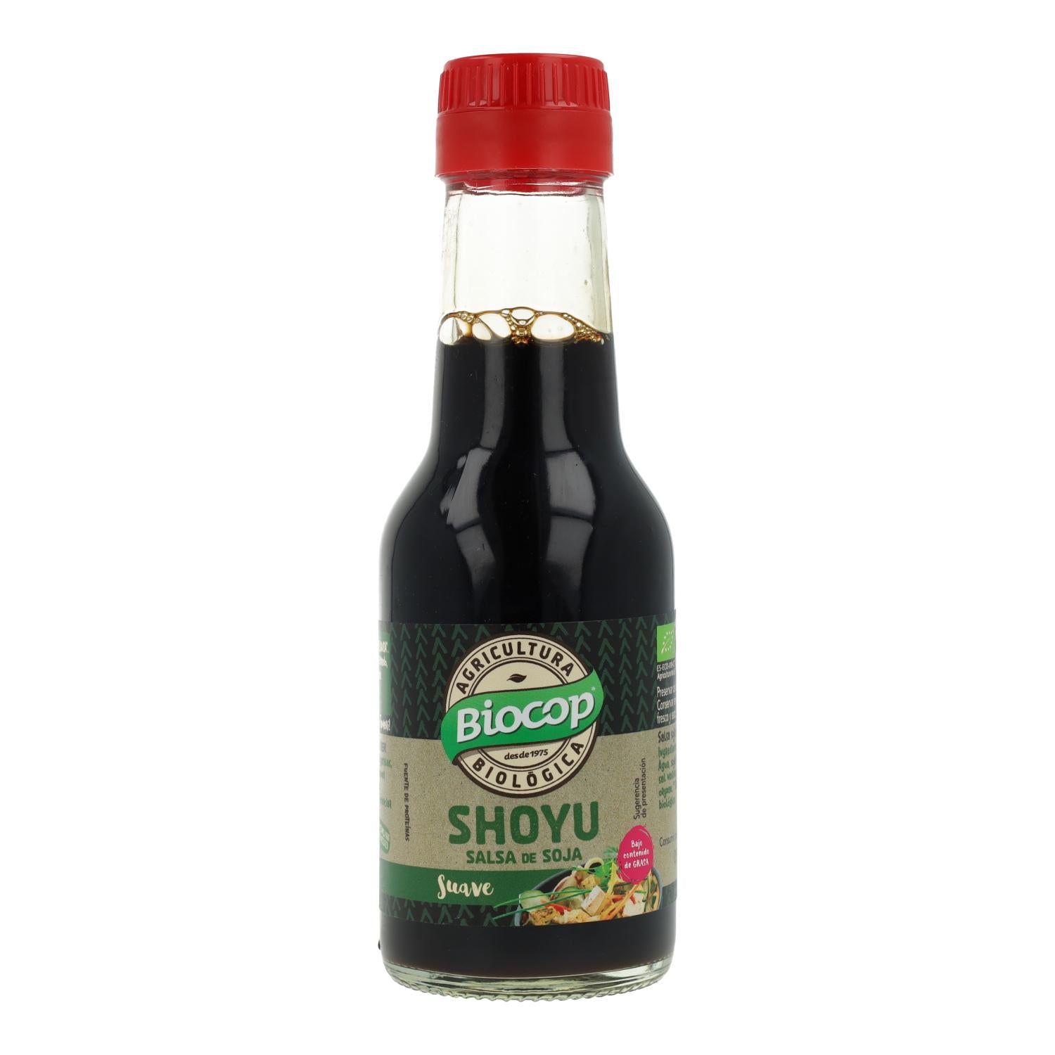 Salsa de Soja suave Bio Shoyu Biocop 500 ml