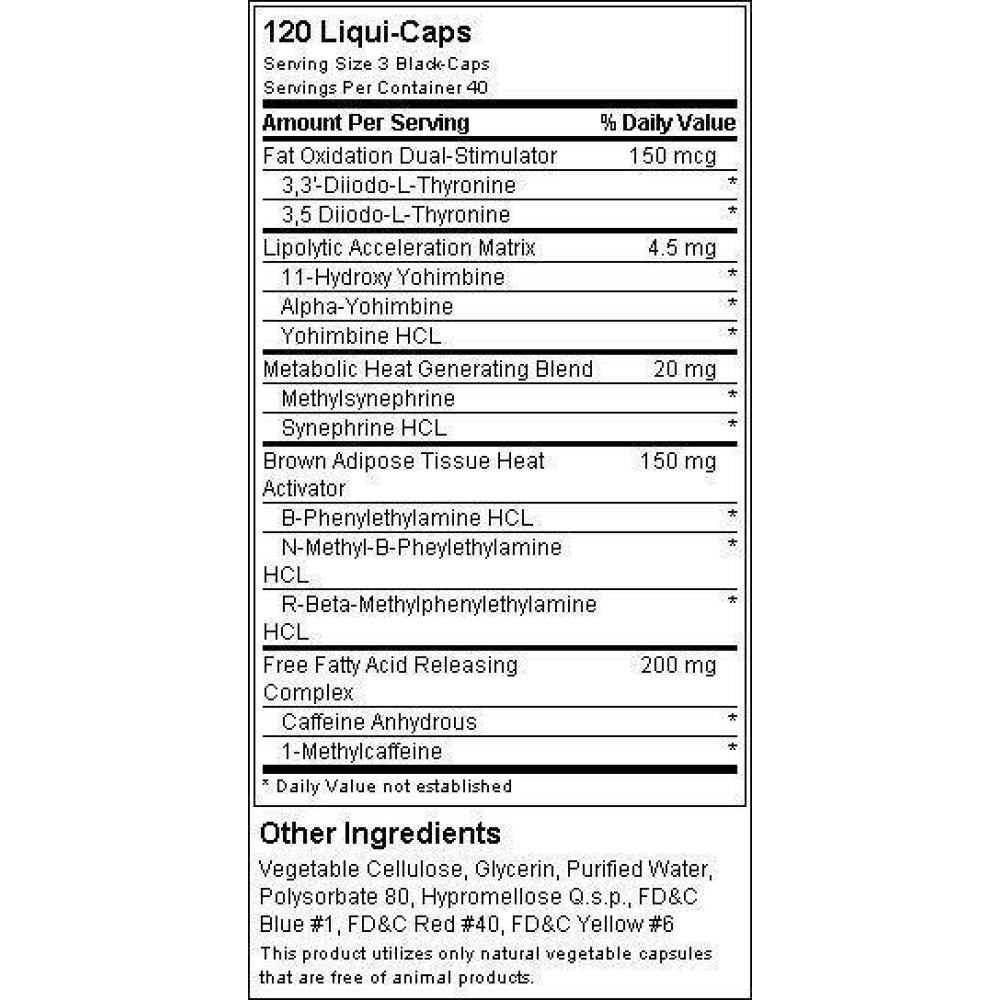 Lipo-6 Black 120 Caps