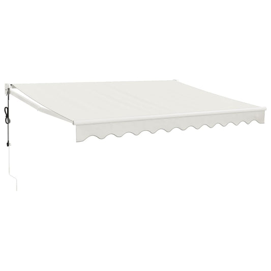 Toldo Retráctil Automático Color Crema 3,5x2,5 M_0