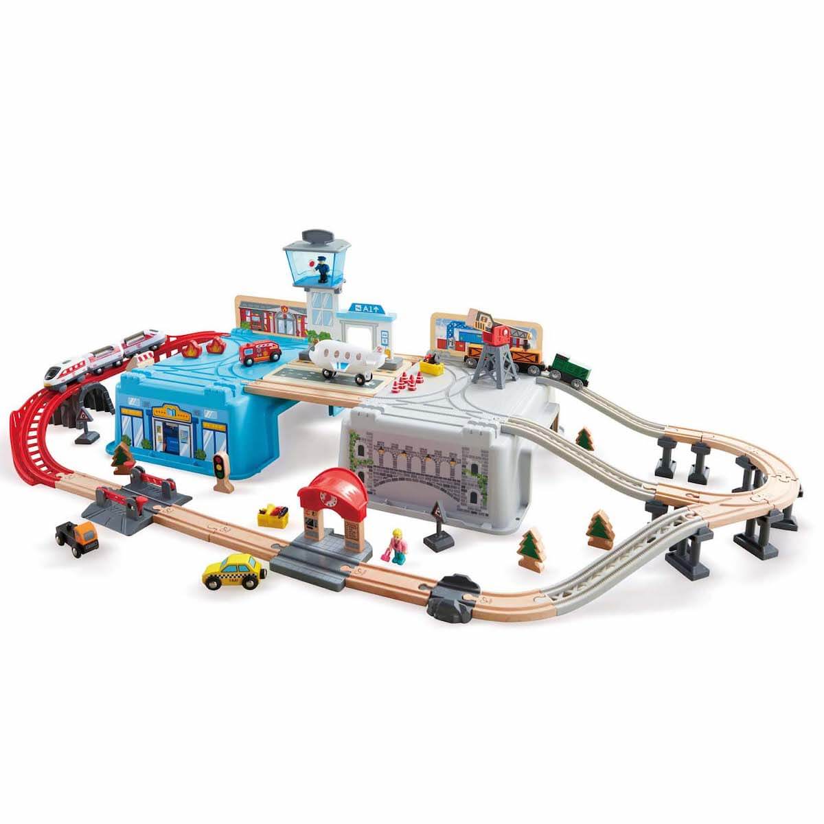 Circuito Tren Mega Metropolis Hape_0