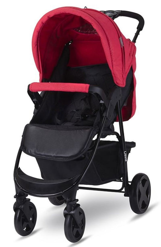 Silla De Paseo Con Cubrepiés Olivia Basic Mars Red_0
