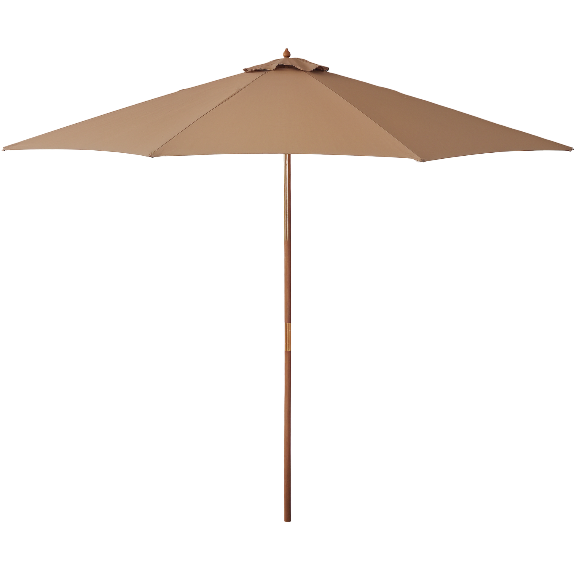 Outsunny Sombrilla De Jardín Ø300 Cm Con Sistema De Polea Y Techo Ventilado_0