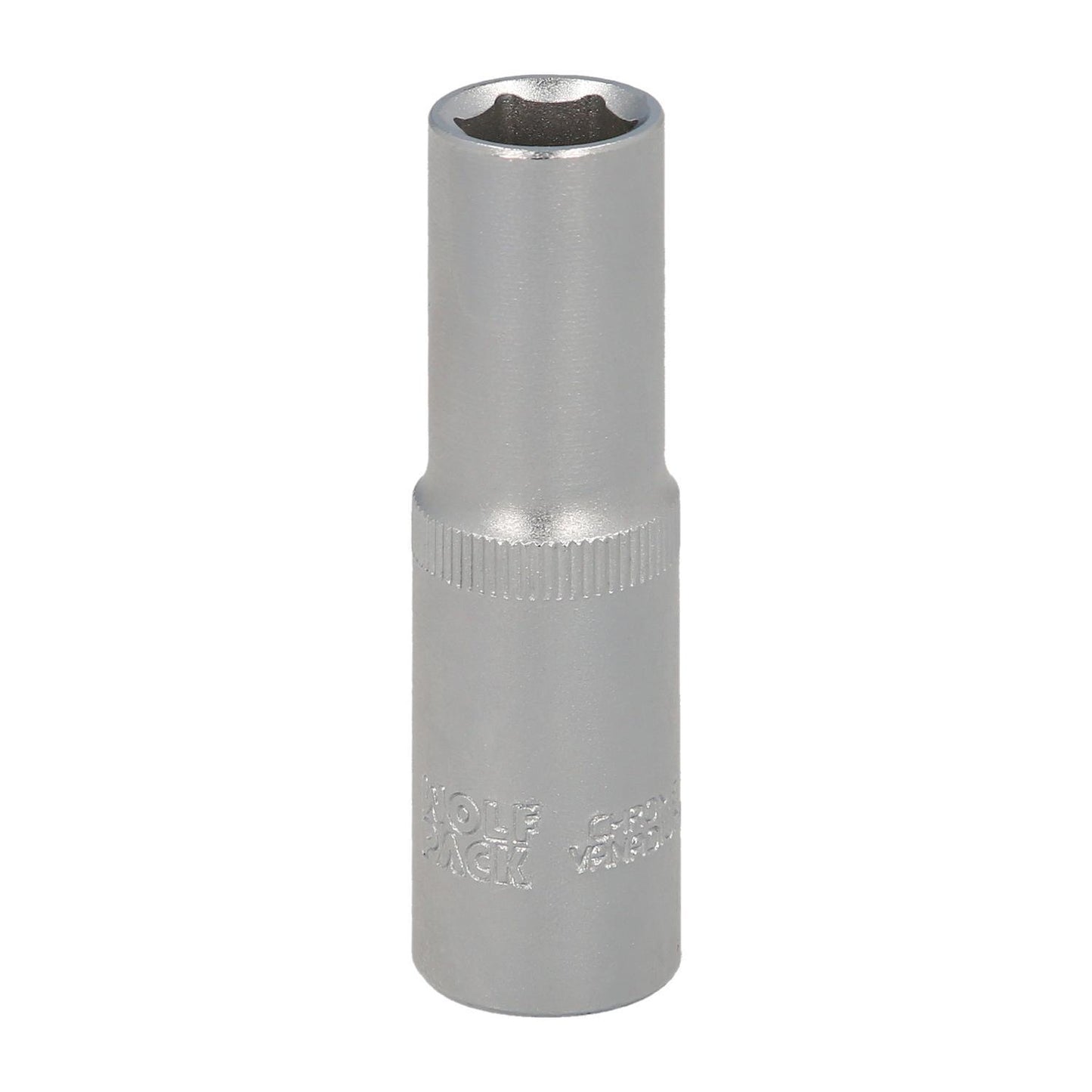 Llave Vaso 1/2 Hexagonal Larga 13 Mm. Perfil De 6 Caras. Acero Cromo Vanadio, Aristas Redondas_0