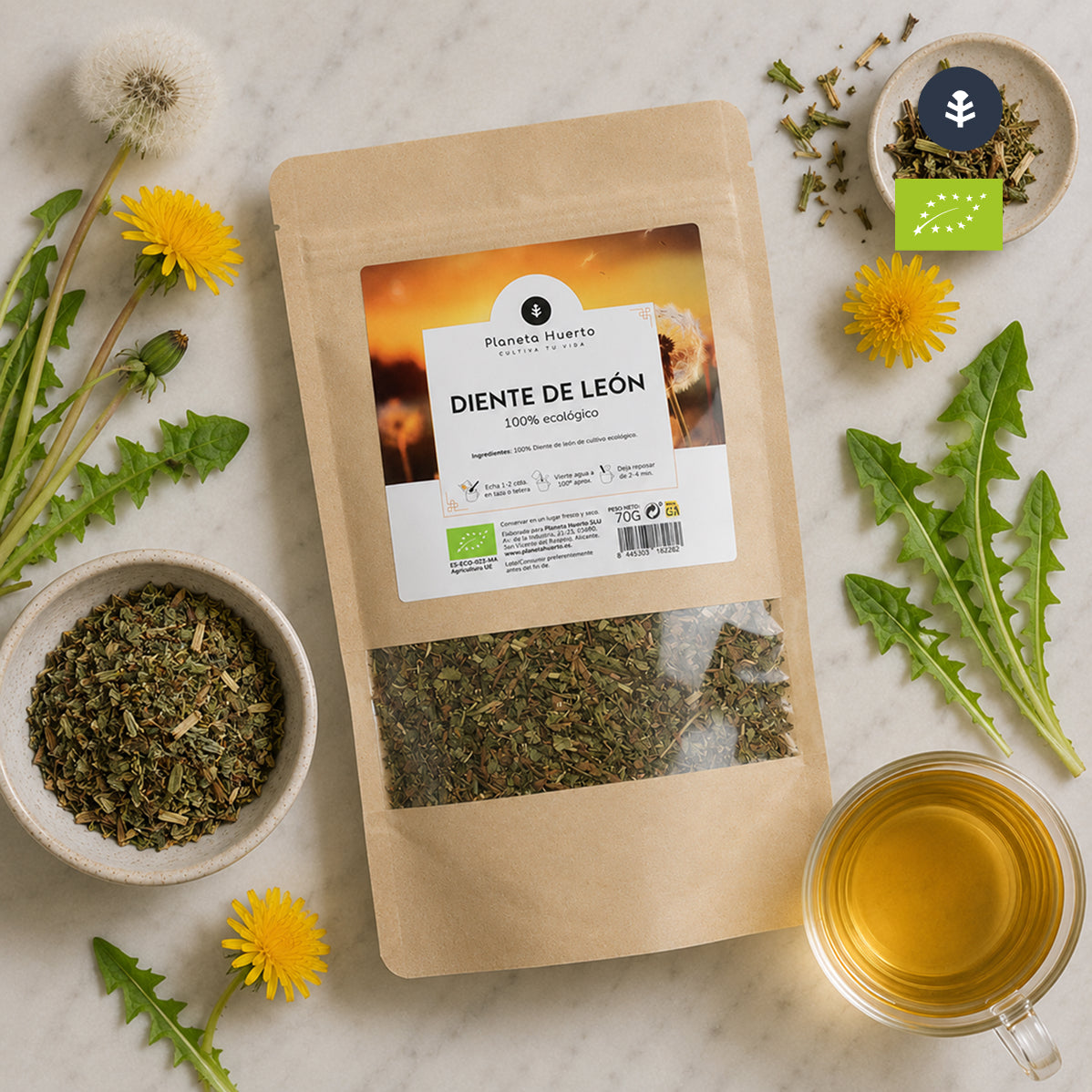Diente de león ECO Planeta Huerto 70 g