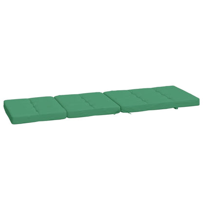 Vidaxl Cojines Para Tumbona 2 Uds Tela Oxford Verde_4