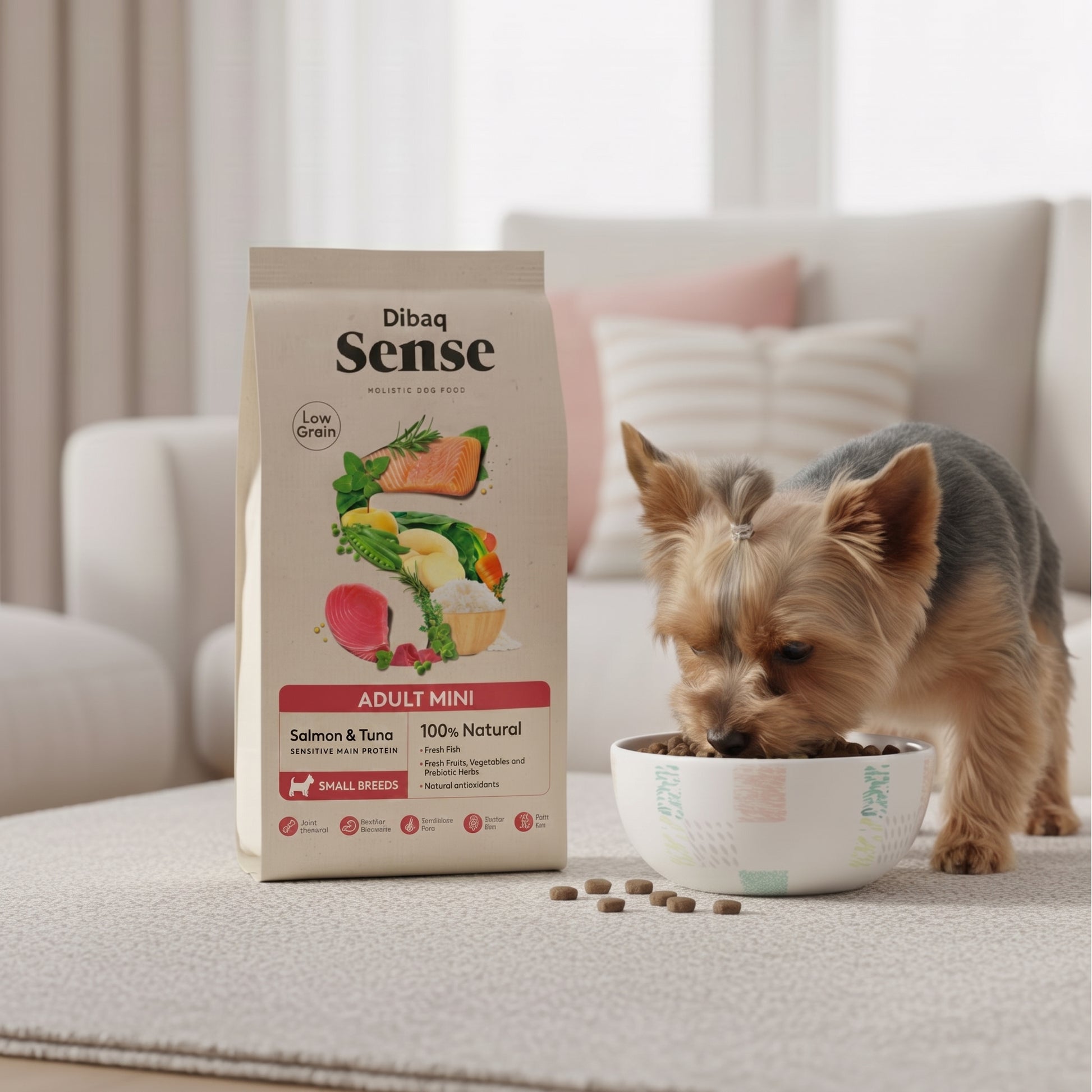 Dibaq Sense Low Grain Adulto Mini Salmón Y Atún 2 Kg_4