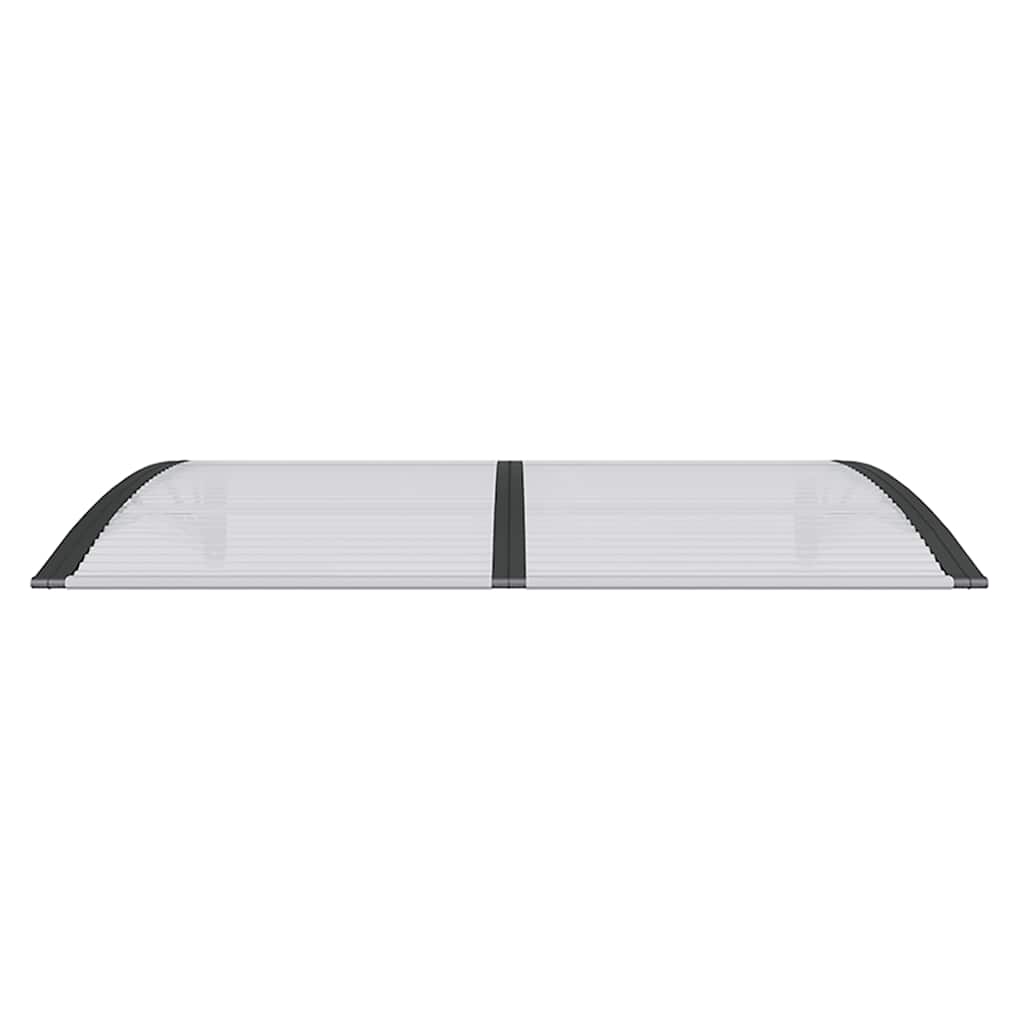 Marquesina De Puerta Policarbonato Negro 150x100 Cm_3