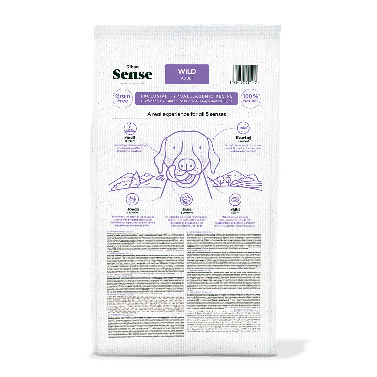 Dibaq Sense Grain Free Jabalí Y Ciervo 10kg_1
