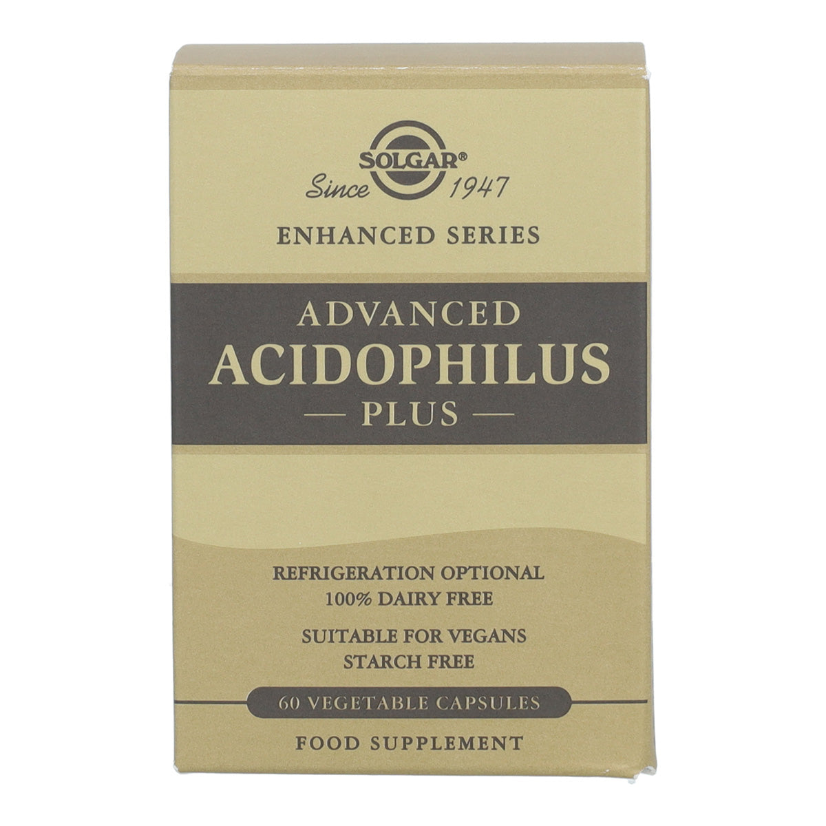 Acidophilus plus avanzado probiótico vegano Advanced Acidophilus 50 cápsulas vegetales