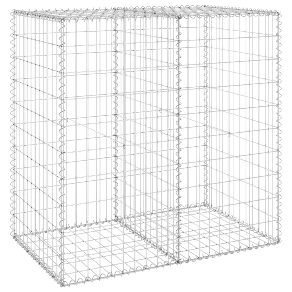 Muro De Gaviones Con Cubiertas Acero Galvanizado 100x60x100 Cm / Vetonek_1