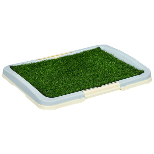 Pawhut Inodoro Para Perros Con Césped Artificial 63x48,5x6 Cm Multicolor_0