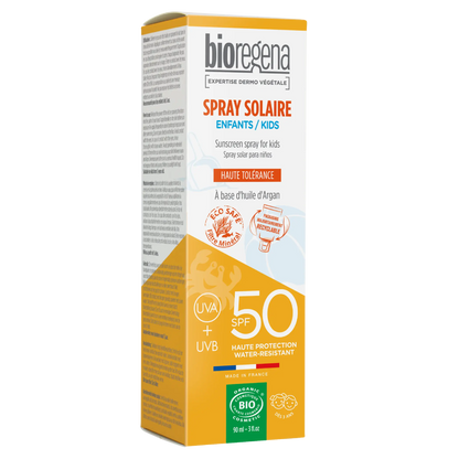 Protector Solar Niños SPF50 en Spray Bioregena 90 ml