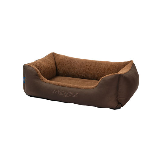 Cama Para Perro Rogz Cape Town 90x59x29cm Marrón Chocolate Talla L (21-40kg)_0