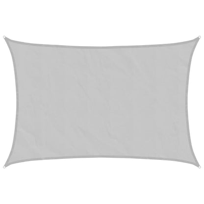 Vidaxl Toldo De Vela Poliéster Oxford 100% Gris Claro 4x2,5 M_0
