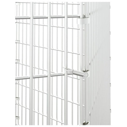 Vidaxl Recinto Animales Corral 6 Paneles Hierro Galvanizado 54x80 Cm_5