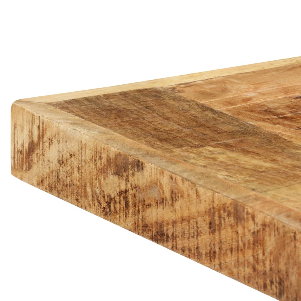 Mesa De Comedor De Madera Maciza De Mango 200x100x75 Cm_3