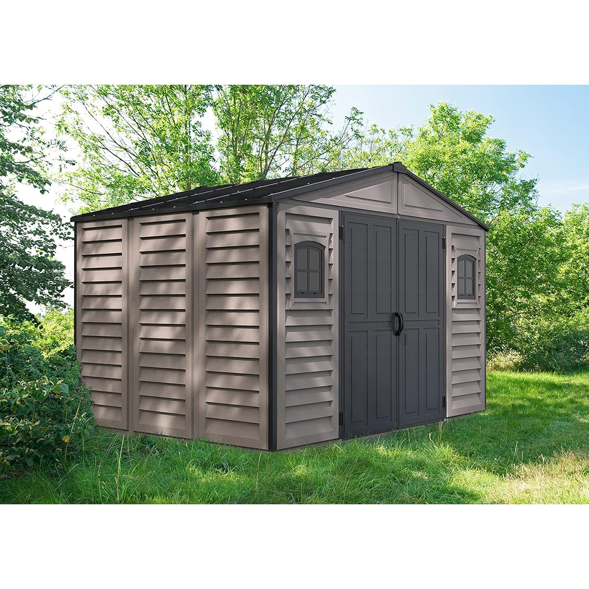 Caseta Jardín Woodbridge Plus 10.5×8 Pvc Gris Claro/oscuro_3