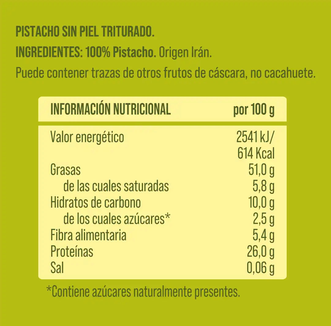 Crema 100% pistacho The Nut Club 180g_1
