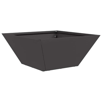 Macetero De Jardín 5 Uds. Negro 35 X 35 X 15 Cm_4