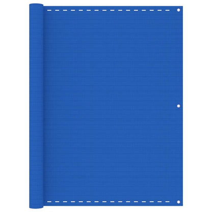 Vidaxl Toldo Para Balcón Hdpe Azul 120x500 Cm_0