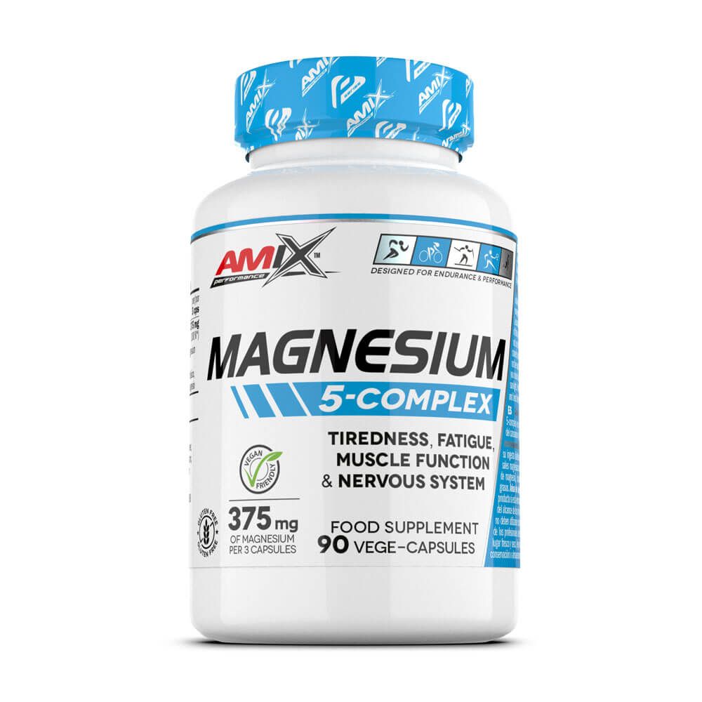 Magnesio 5 Complex - 90 Cápsulas - Magnesio - Amix Nutrition_0