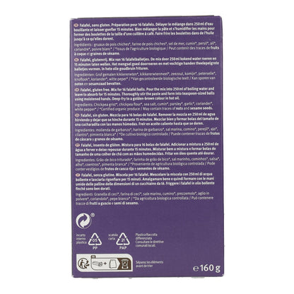 Falafel Sin Gluten Bauckhof 160 g