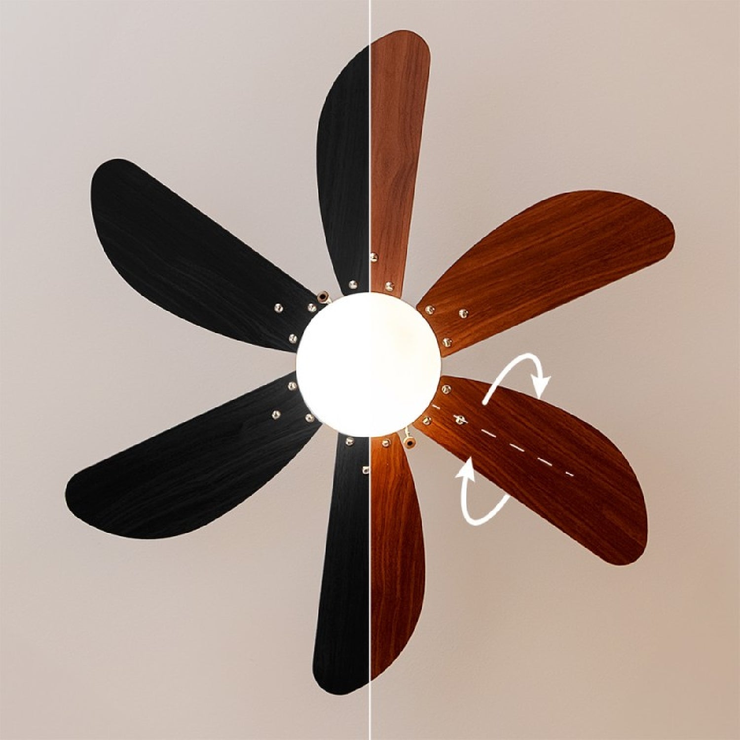 Cecotec Ventilador De Techo Con Luz Energysilence Aero 365 Black&wood Cecotec_2