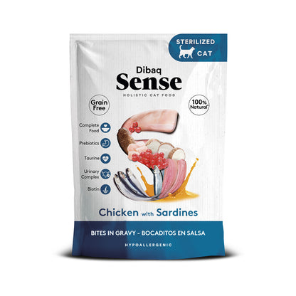 Dibaq Sense Bites Pollo Con Sardinas, 12 Unidades X 100gr_1