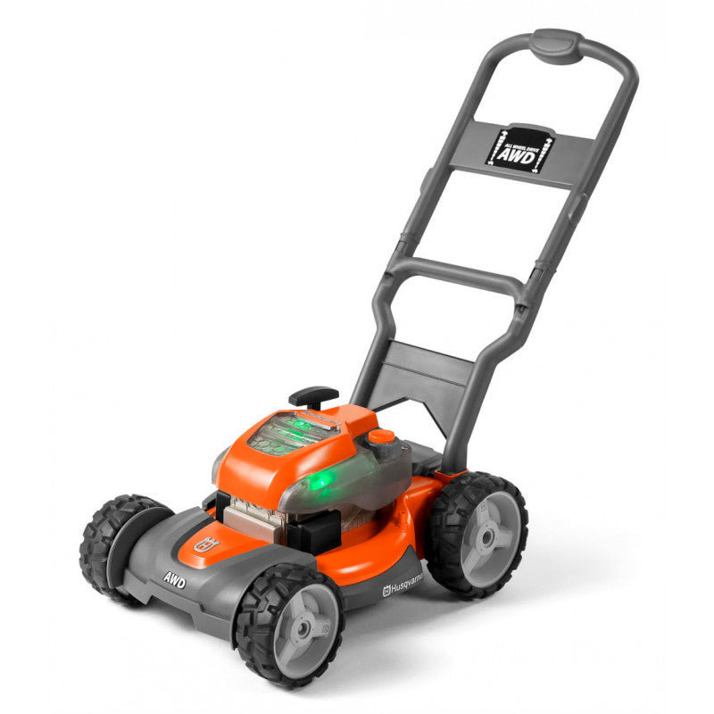 Cortacésped De Juguete De La Marca Husqvarna, Ideal Para Niños Y Niñas De +3 Años, Juguete De Jardinería, Se Mueve Como Las Máquinas ._0