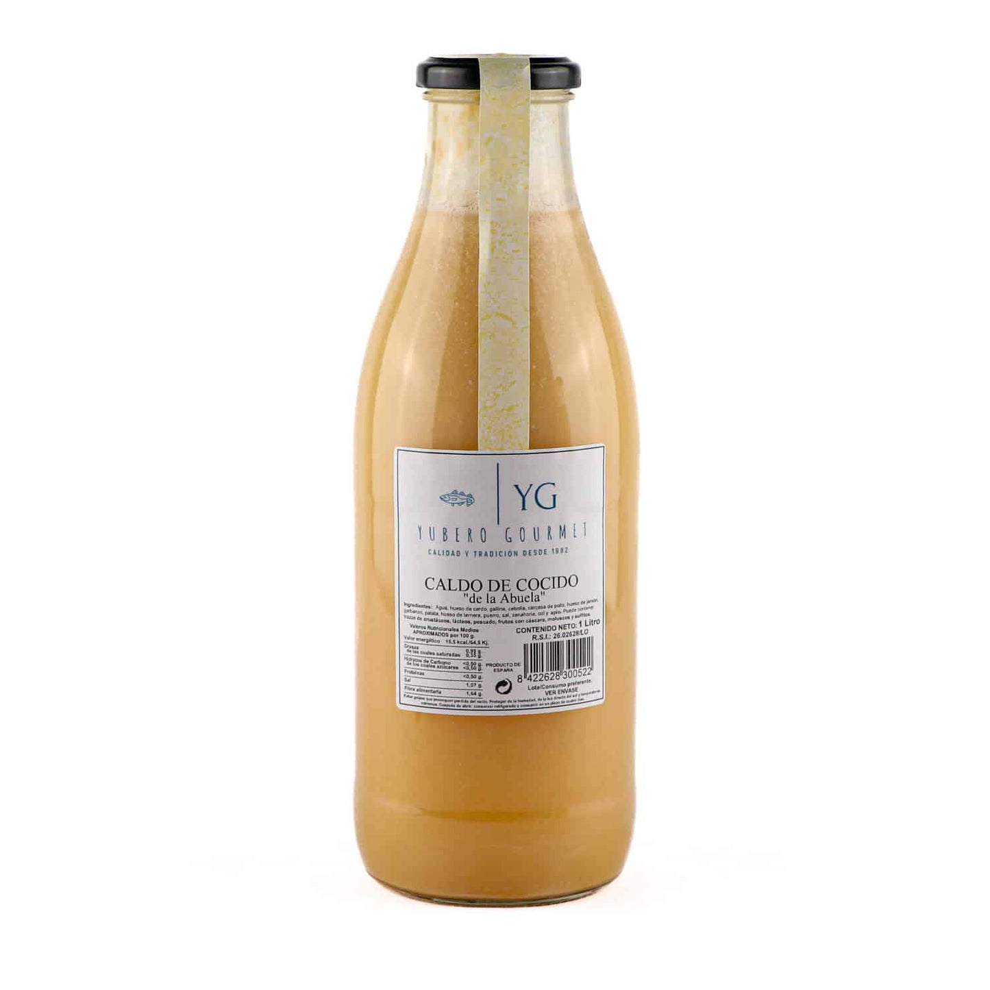 Caldo De Cocido la Abuela Yubero Gourmet 785ml_0