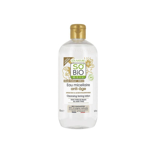 Agua micelar anti-edad So'Bio étic 500 ml