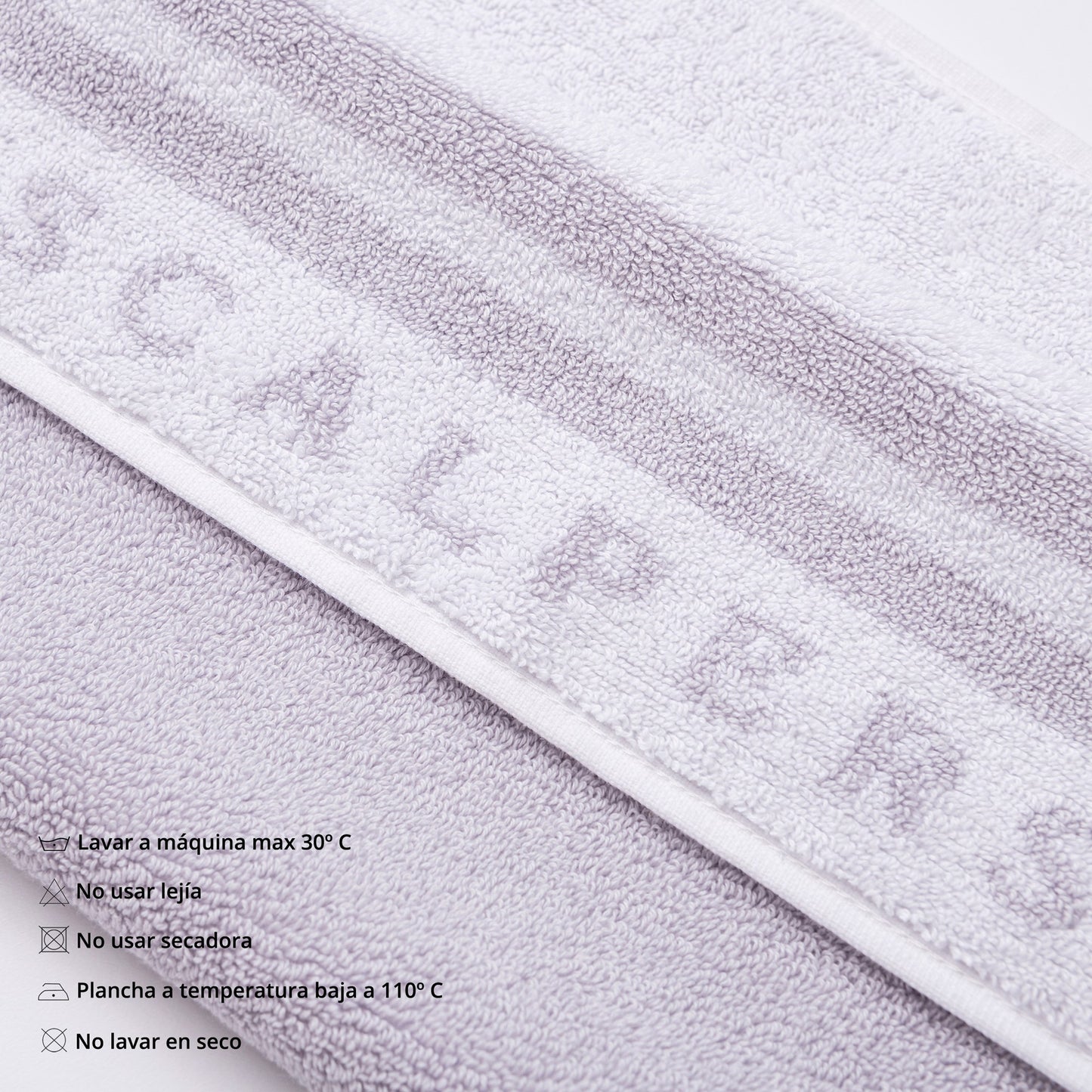 Alfombrilla De Baño 50x80cm En Algodón Blanco Con Rayas Scalpers Home_3