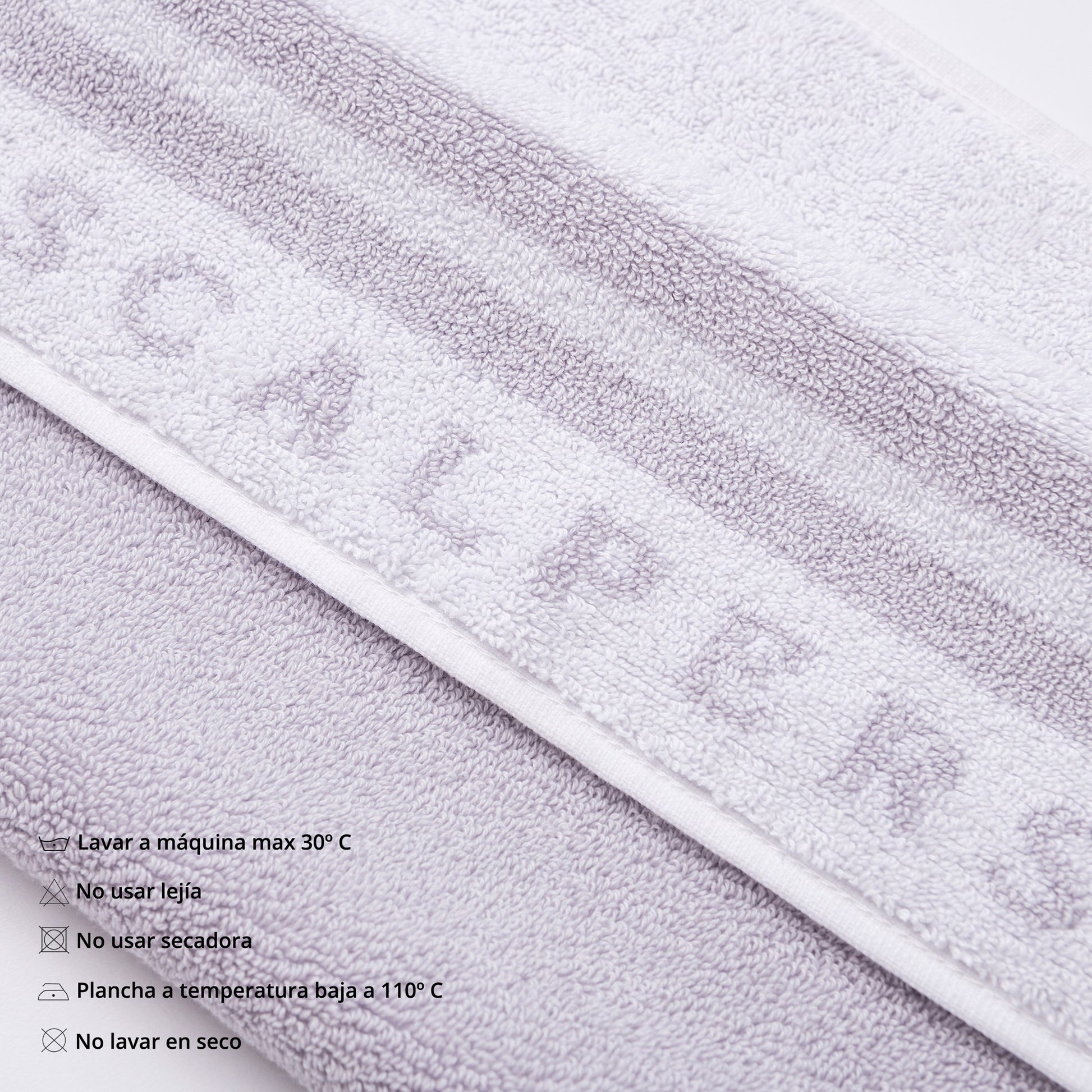 Alfombrilla De Baño 50x80cm En Algodón Blanco Con Rayas Scalpers Home_3